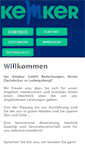 Mobile Screenshot of kemker.de